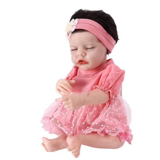 Poupée bébé fille en silicone faite main de 15,4 cm (6 po.) édition réalisme amélioré Tobi - Canada