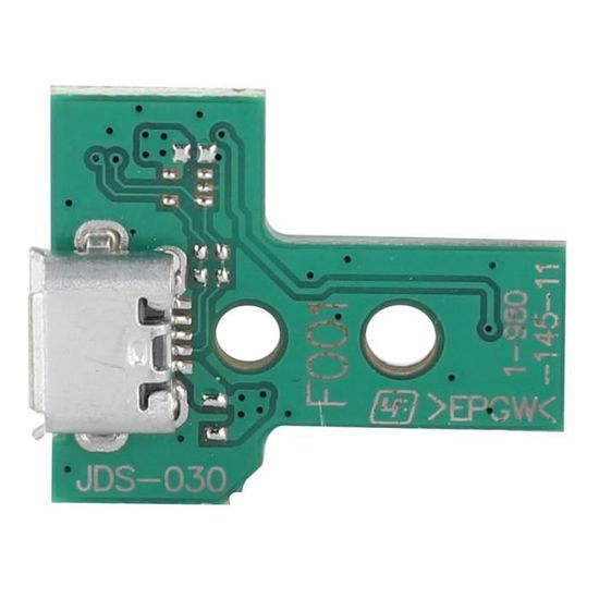 Kadagg Placa de Circuito Placa de Carga USB Puerto de zócalo del Controlador JDS-030 Cable de alimentación Flexible de 12 Pines reemplazo para plástico Kadagg Placa de Circuito Placa de Carga USB Puerto de zócalo del Controlador JDS-030 Cable de alimentación Flexible de 12 Pines reemplazo para plástico
