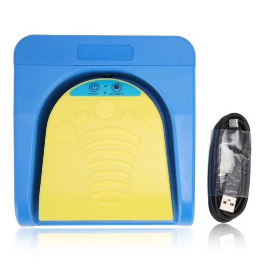 Pédale Tourneur De Page Sans Fil Double - Télécommande Pied Rechargeable Pour Musique, Tablette Et Multimédia