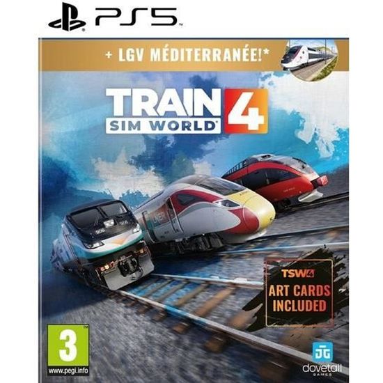 Simulation Train Sim World 4 Deluxe PS5 Jeu PEGI 7+