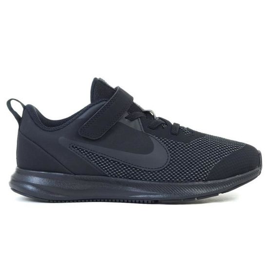 Baskets NIKE Downshifter 9 Psv Noir Mixte Bebe Lacets Synthetique Noir Cdiscount Chaussures