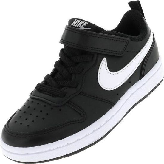 Chaussures scratch Court borough cad nr blc Nike Noir