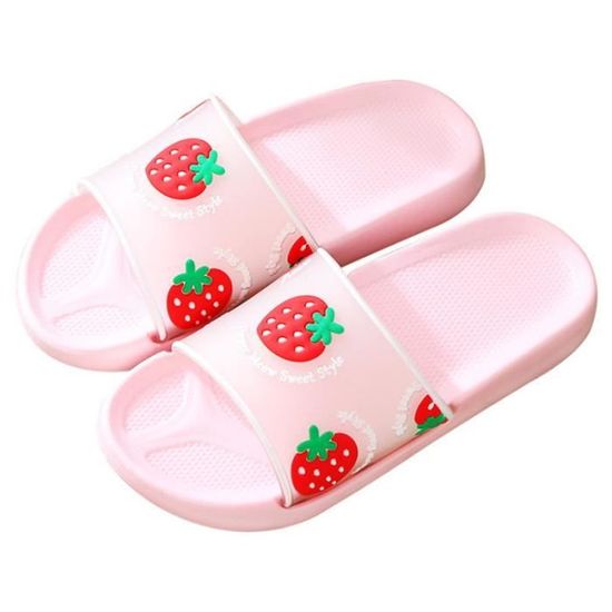 Tongs Plage Ortho Femme – Semelle Mémoire Épaisse, Fluo Été, Antidérapantes, Claquettes Piscine & Douche