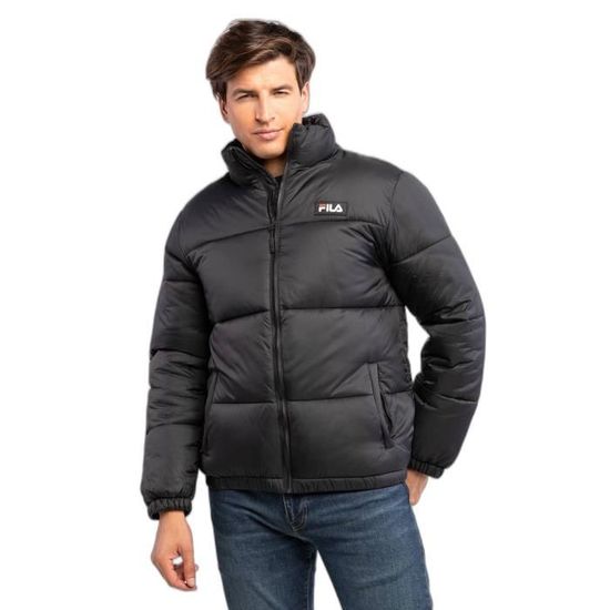 Doudoune Fila Soller black L Black Cdiscount Pr t Porter