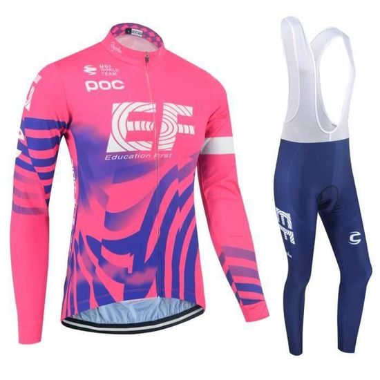 Tenue Cycliste Homme été - Maillot Manches Courtes + Cuissard Rembourré Gel 19D - Pour Entraînement Et Compétition