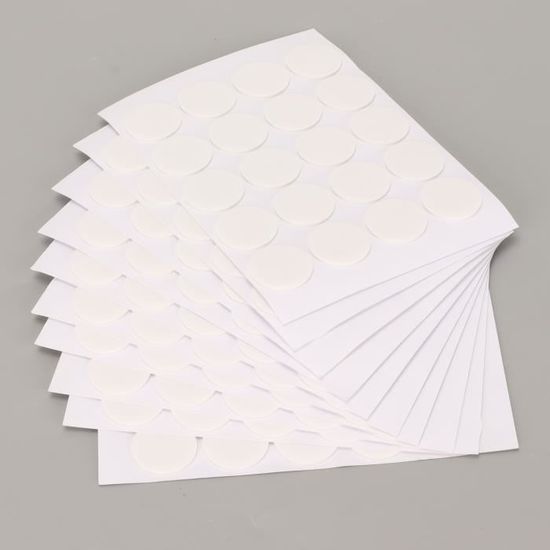 200 Autocollants Pour Mèches De Bougies – Double Face, 20 X 1 Mm – Pour Fixation En Cire Chaude – Création Bougies Maison
