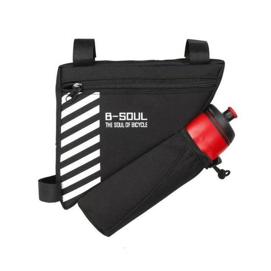 Panier vélo,trousse pour tube supérieur de vtt, étanche et anti-poussière, pochette triangulaire Panier vélo,trousse pour tube supérieur de vtt, étanche et anti-poussière, pochette triangulaire