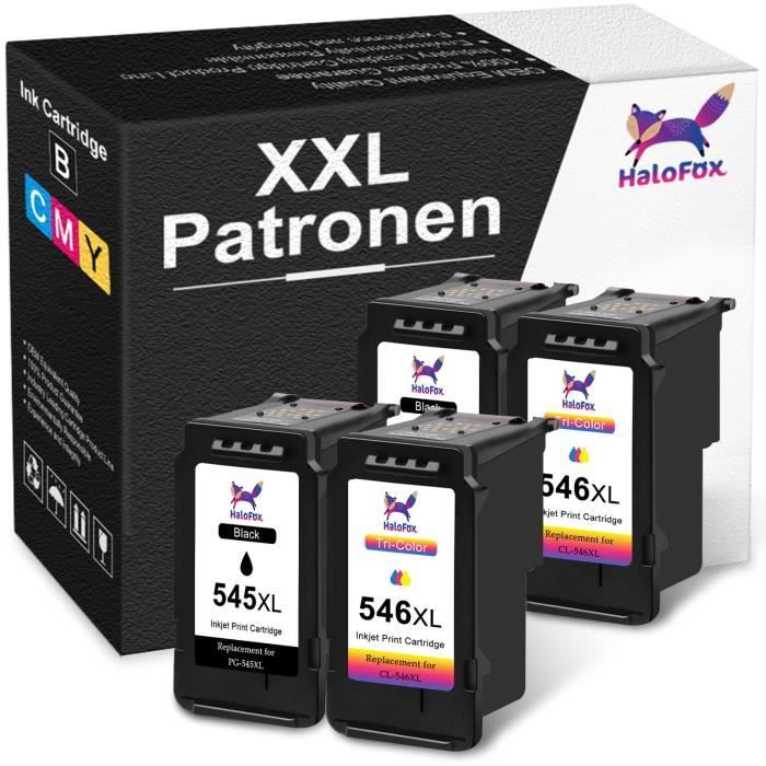 Cartouches D'encre Compatibles Pour Canon PG-545 CL-546 XL Pour Canon