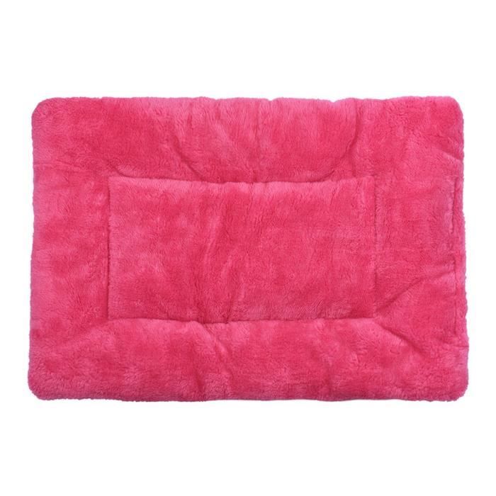 Dog Pet Blanket Coussin chien Lit pour chat doux sommeil chaud tapis rose chaud S158