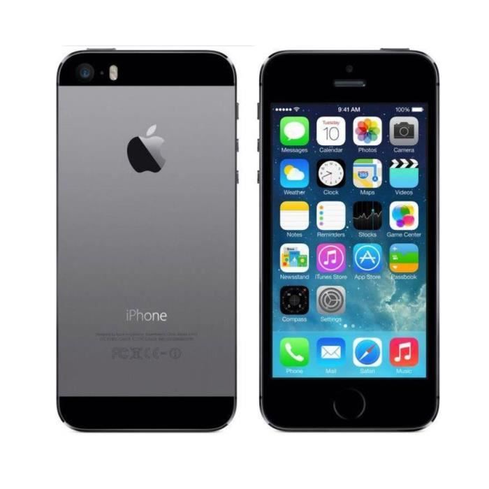 Apple iPhone 5s gris sidéral 16Go reconditionné