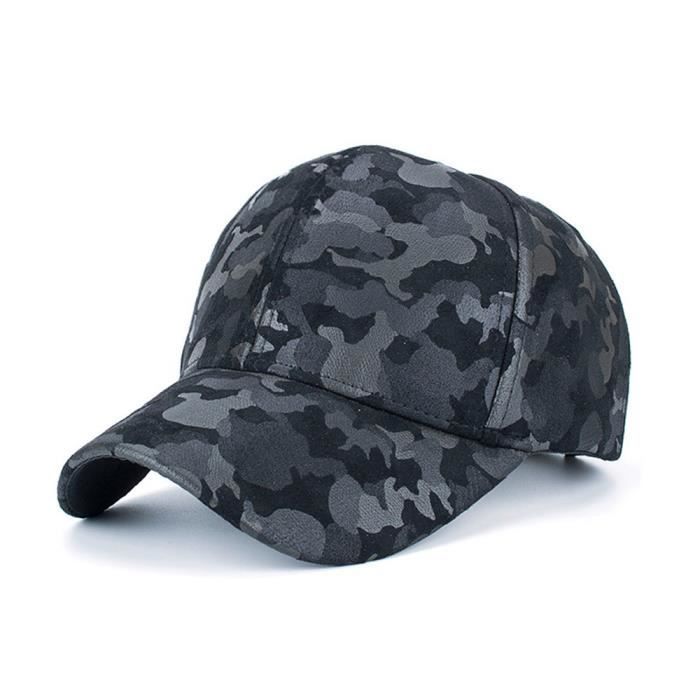 Femmes hommes camouflage casquette de baseball Snapback hip hop Flat Hat-LZP70831142BK_3780