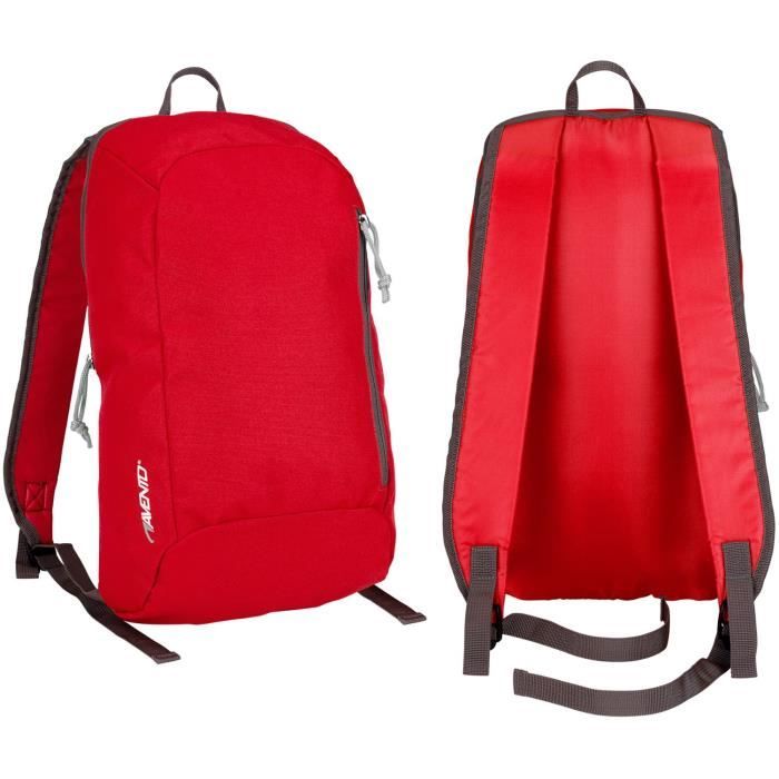 AVENTO Sac à dos de ville Basic - Rouge