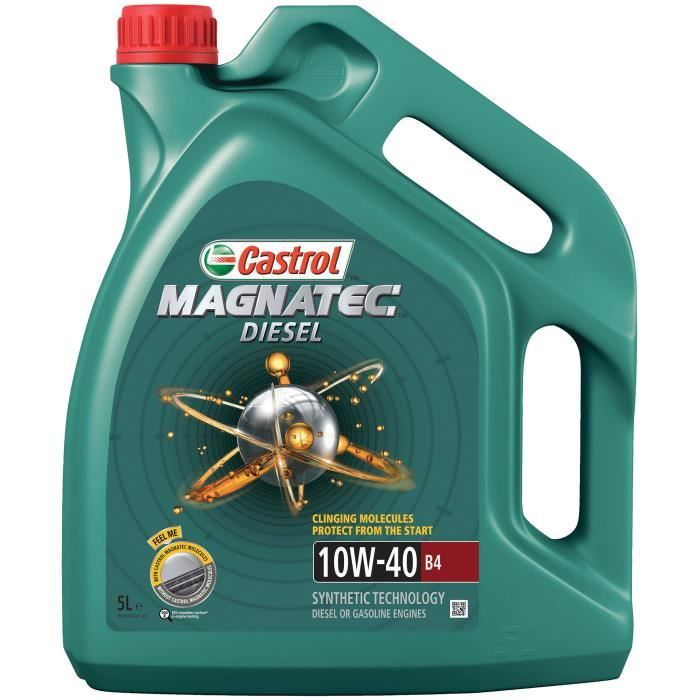 Castrol huile moteur Magnatec 10W-40 B4 diesel 5L