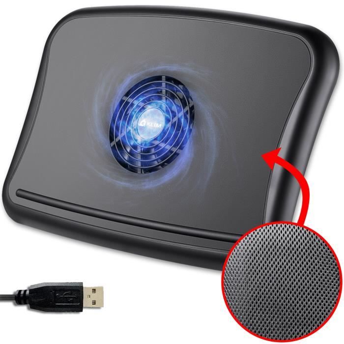 KLIM Comfort + Refroidisseur PC Portable + Protégez-vous et votre PC de la surchauffe + Nouveauté 2022 + Support Ventilé 10\