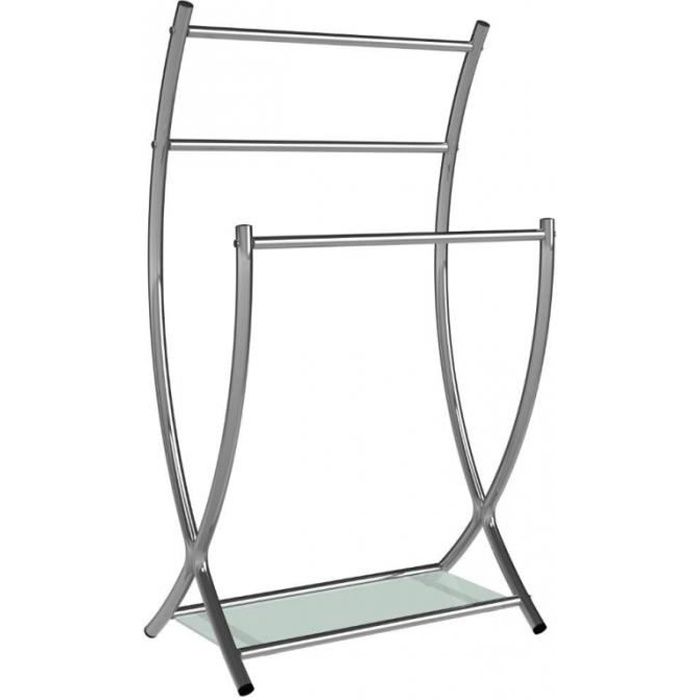 Porte serviette à poser 3 barres coperblink