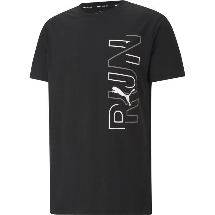 PUMA - T-shirt running Performance - technologie Drycell - noir - Homme