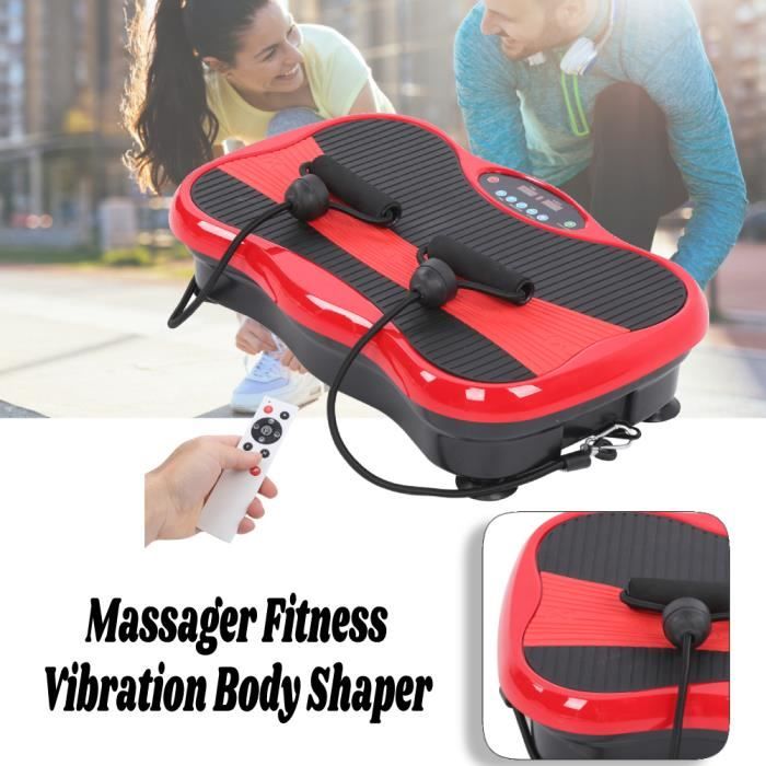 Plate-forme vibrante d'entraînement circulation Idéal pour Fitness et Musculation LEU21