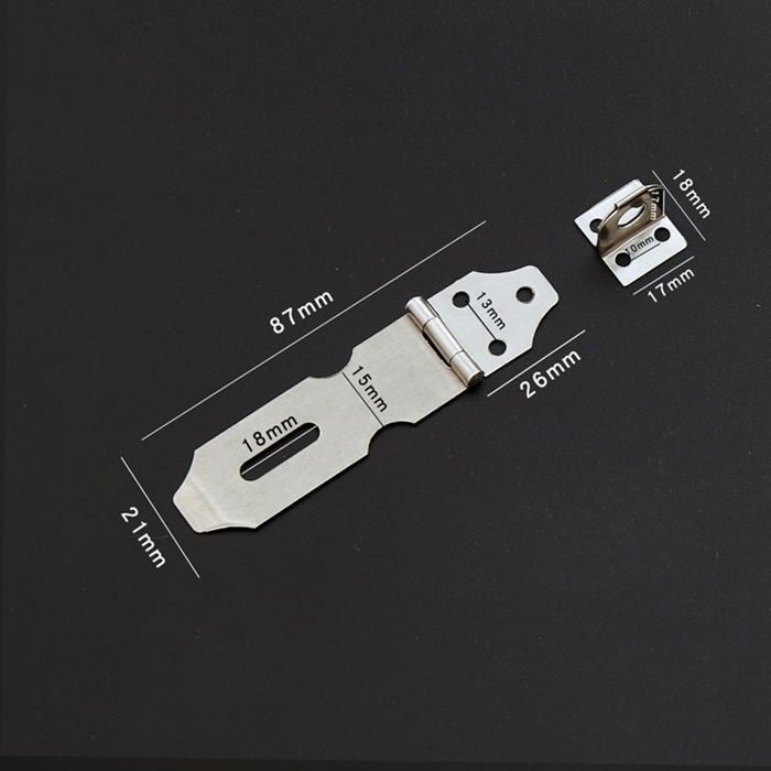 Loquet Port 4 Pièces, Crochet Fermeture Porte, 4 inch Acier Inoxydable Porte Loquet, Verrou Portail pour Serrures Porte de Grange Salle de Bain Loquet Port 4 Pièces, Crochet Fermeture Porte, 4 inch Acier Inoxydable Porte Loquet, Verrou Portail pour Serrures Porte de Grange Salle de Bain