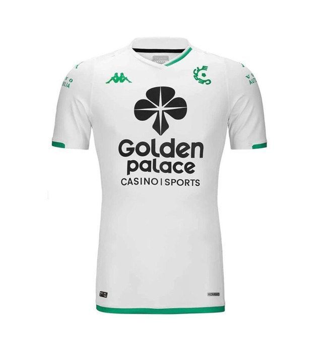 Maillot KOMBAT PRO AWAY 2024 JSK pour Homme - Blanc, vert, jaune
