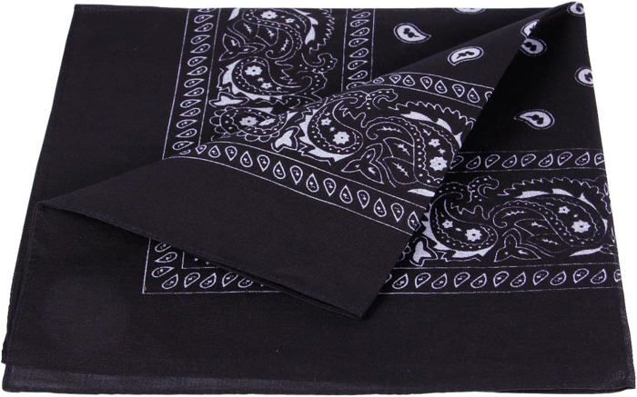 Chalier Lot De 20 Bandanas Cachemire Unisexe - Foulards Polyvalents Couleurs Mélangées Pour Homme Femme
