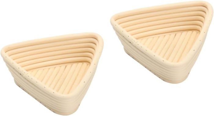 Paniers à Pain Ovales - Lot De 10 En Plastique - 20x6cm - Idéal Cuisine, Restaurant, Stockage