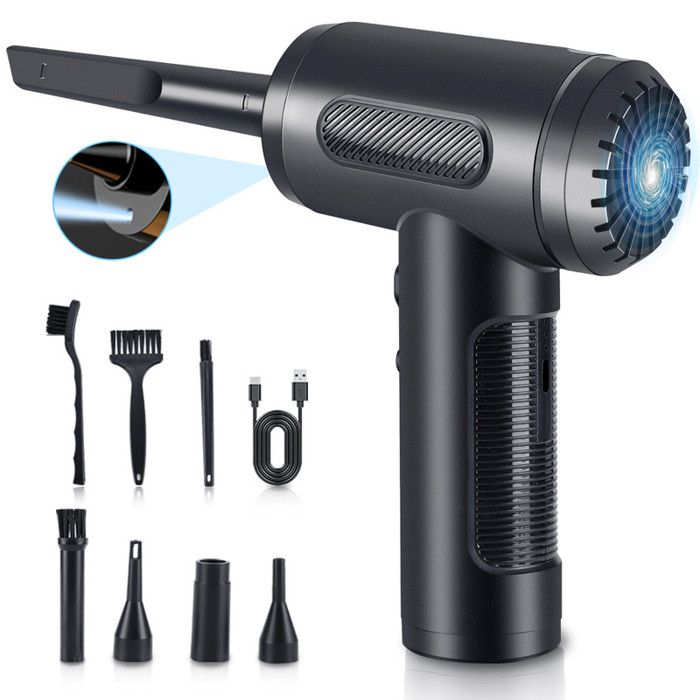 Souffleur Air Comprimé - GPFUOEA - Souffleur de poussière sans fil - 3 vitesses - 110000 tr/min - 6000mAh