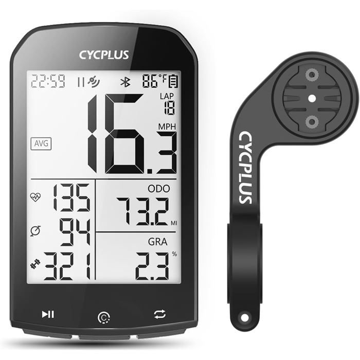 M1 Manual Pdf Français Ordinateur De Vélo GPS Sans Fil CYCPLUS M2 | Compteur De Vitesse Et Distance Via ANT+/Bluetooth | Pour Entraînement Cyclisme Compteur Velo Gps