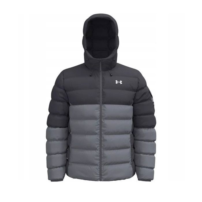 Doudoune à capuche Under Armour SPORTSWEAR PUFF Gris foncé, Gris