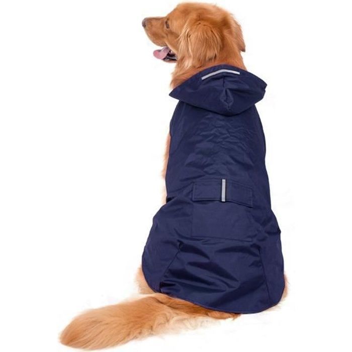 Manteau de pluie - XVX - 5XL - Imperméable - Réfléchissant - Trou de laisse