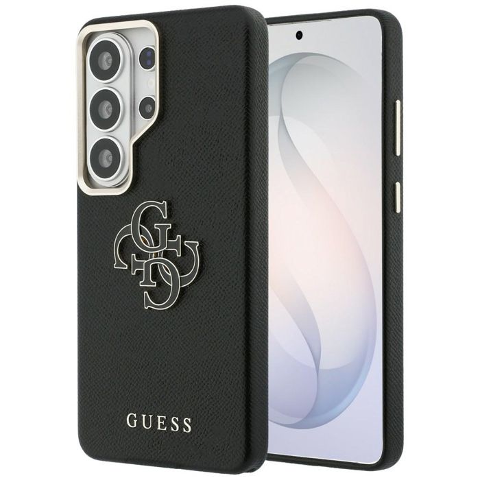 Coque Guess Grained Big 4G Metal Logo pour Samsung Galaxy S26 Ultra