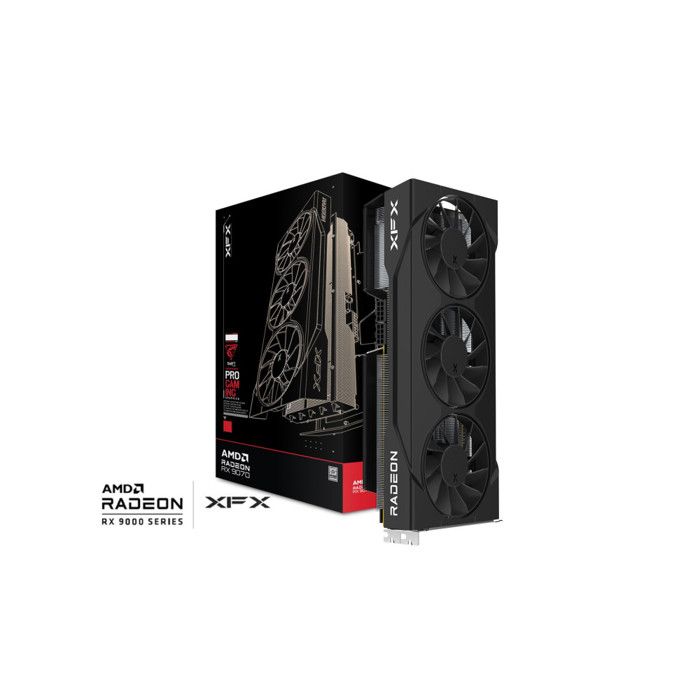 Carte Graphique XFX Radeon RX 9070 GRE 12GB GDDR6 PCIe 5.0 RDNA 4 - vue 3