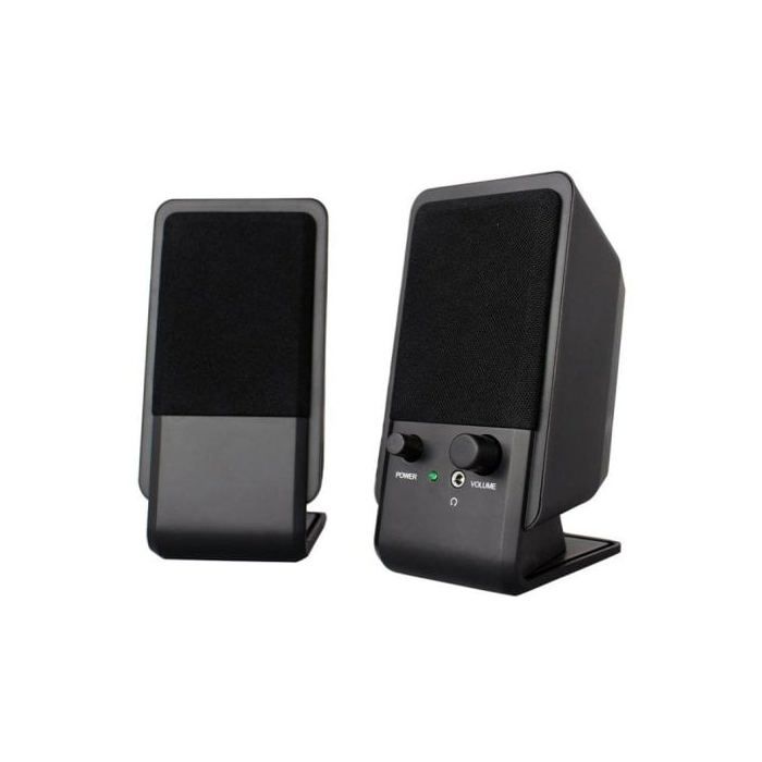 Enceintes 2.0 pour PC filaires - EWENT - 2.0 - USB - 12 W - Contrôle de volume