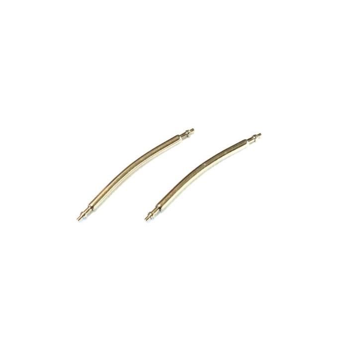 Pompes (spring bars) pour montre - COURBER - Ø 1 5 mm - Largeur 22 mm - Inox
