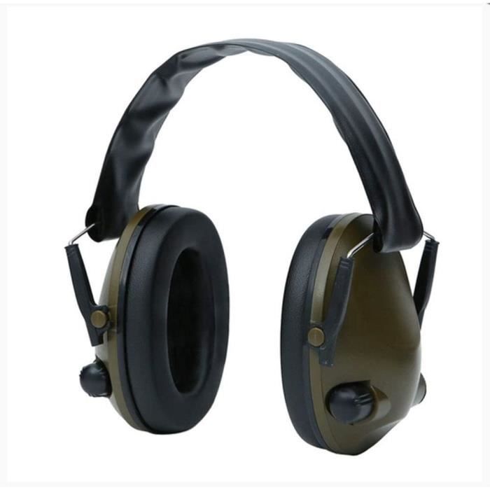 Casque Antibruit électronique ZOHAN 054 - SNR 27 DB, Amplification Son, Pour Chasse, Tir, Chantier - 2
