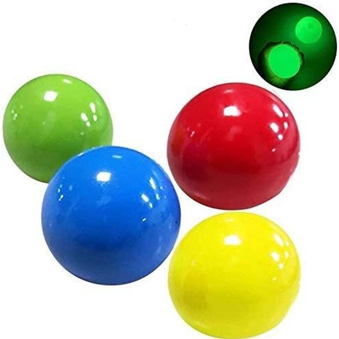 Boule lumineuse collante au plafond - Balles lancées au plafond Balle de  décompression - anti-stress Balle collante - Cdiscount Jeux - Jouets