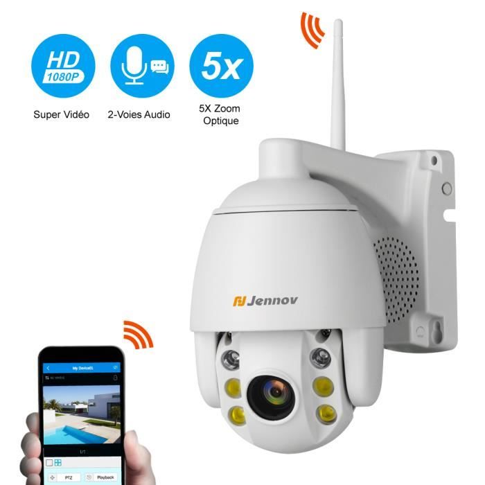 Caméra IP dôme intérieure Réseau Wifi Sans Fils Ethernet Android Iphone
