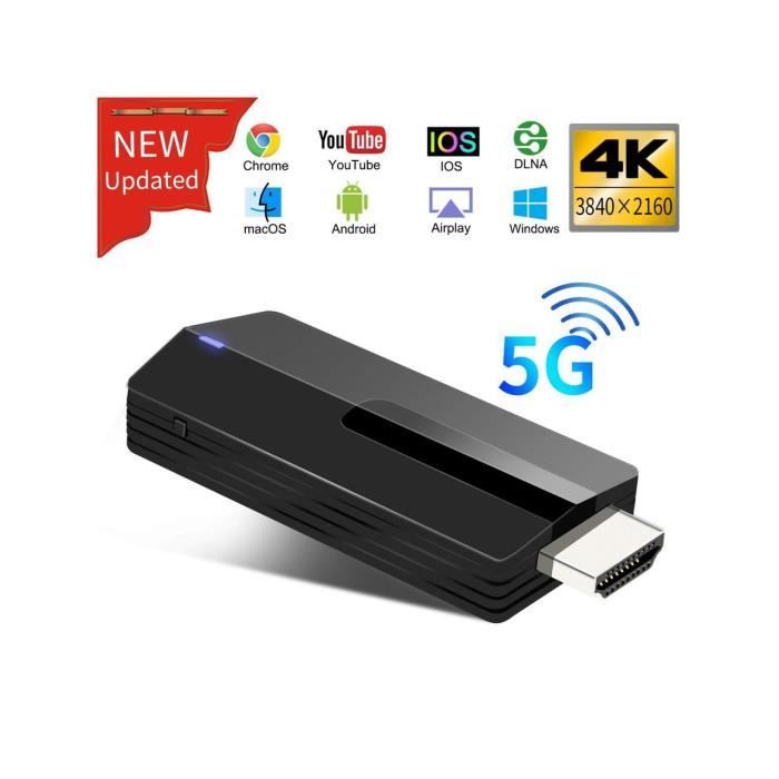 Récepteur Dongle WiFi HD HDMI TV Compatible Avec Airplay Miracast Pour IOS Pour Android - Adaptateur Et Convertisseur - Achat & Prix
