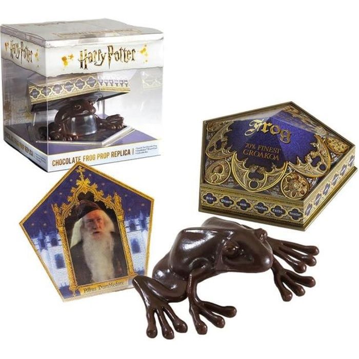 Pendentif Grenouille En Chocolat Honeydukes Harry Potter - Porte-bonheur Collection The Carat Shop