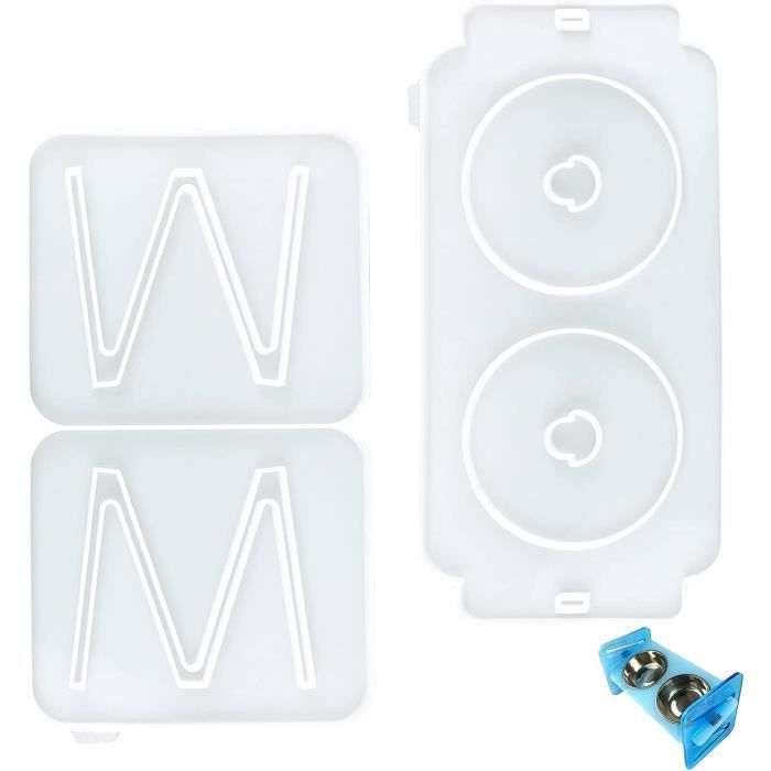 Moule En Résine De Silicone Pour Bougeoir En Plâtre Pour Moulage époxy