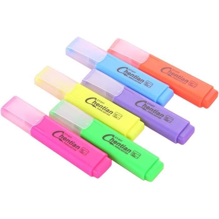 Surligneurs Surligneur Fluo Surligneurs De Couleur Stylos Surligneurs