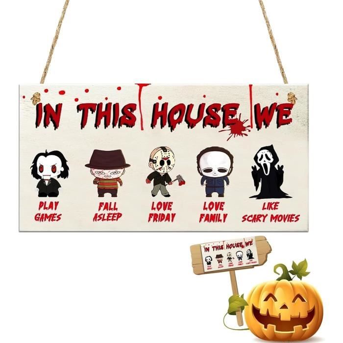 Autocollant 3D De Scène De Maison De Dessin Animé Pour Enfant Adulte