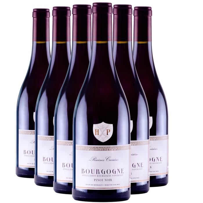 Bourgogne Rouge 2017 - Lot de 6x75cl - Maison Henri Pion - Vin AOC ...