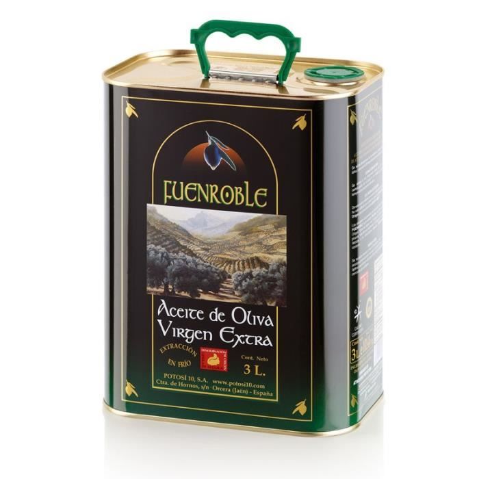 Huile D Olive Vierge Extra Fuenroble 3 L Achat Vente Huile Huile D Olive Vierge Extra Cdiscount