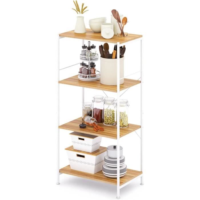 Étagère De Rangement Verticale 5 Niveaux - Lot De 2, Structure Robuste, Planches Réglables, Pour Garage/bureau