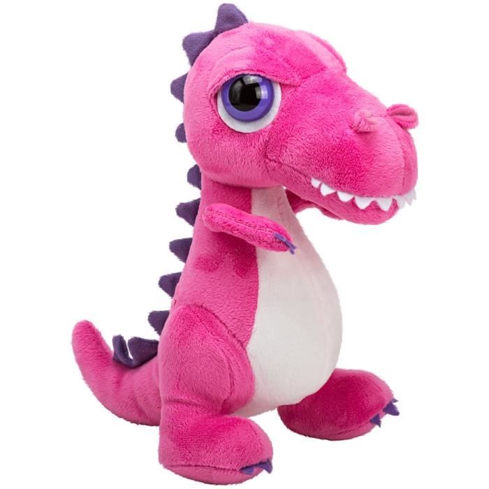 Peluche New1 401 - Gifts 14369 Dinoz T-rex Rose Taille - Cdiscount Jeux ...