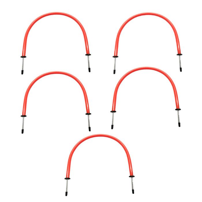 5 Arches/haies Obstacles De Précision Ht.40 X L. 50 Cm "spécial Football" - D-Work