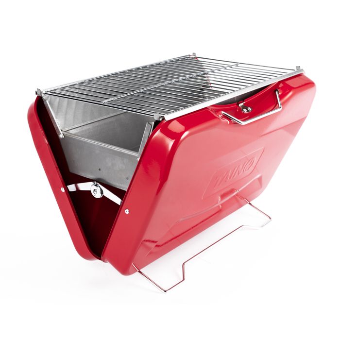 TAINO MOX cas grill grill au charbon de bois BBQ camping grill cas rouge grill compact 93565