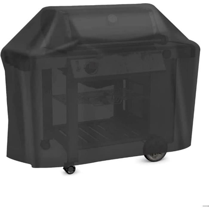 Housse Barbecue Imperméable HIULLEN 82x66x110cm - Tissu Oxford 420D - Résiste UV Et Intempéries