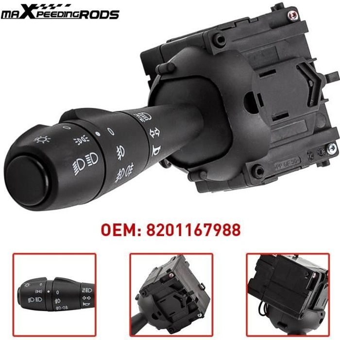 DEL Clignotants Latéraux Noir Pour Peugeot 107 108 206 1007 6077606-1 307 407