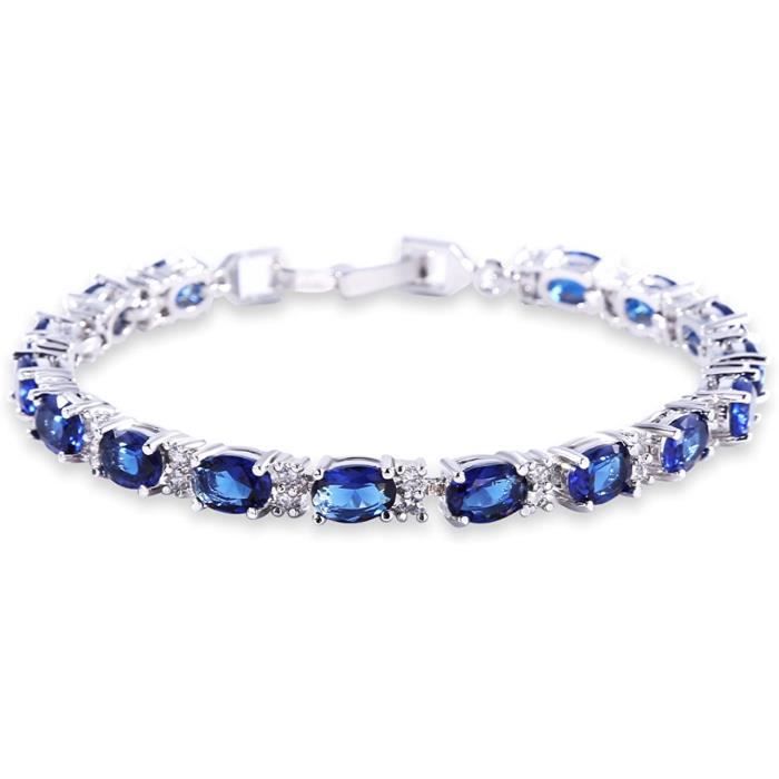 Bracelet homme saphir deals